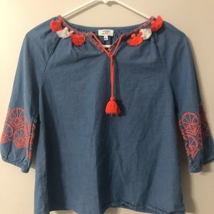 Girls crown and ivy top